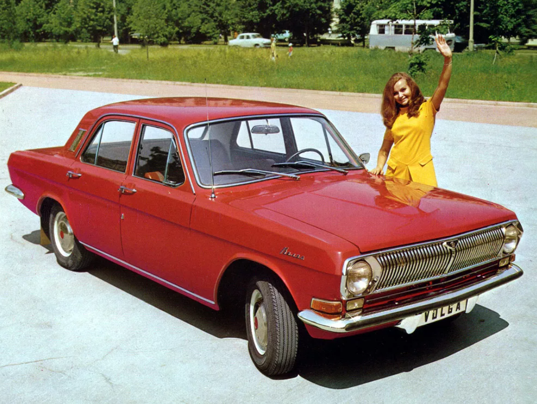 популярная в СССР "Волга"