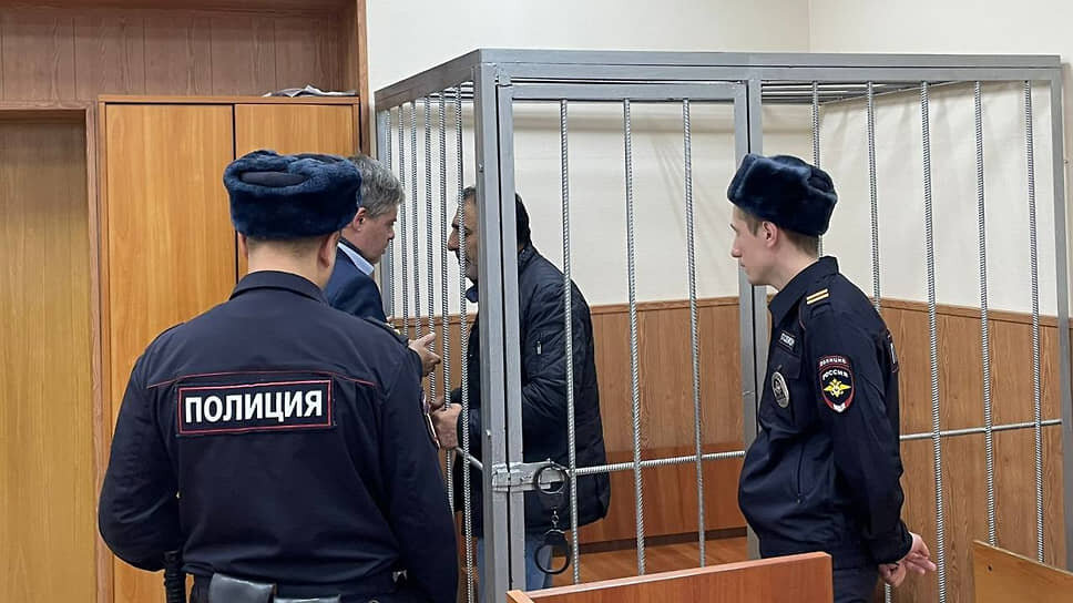 Фото: Пресс-служба Басманного суда📷Ихтияр Мирзоев в зале суда
