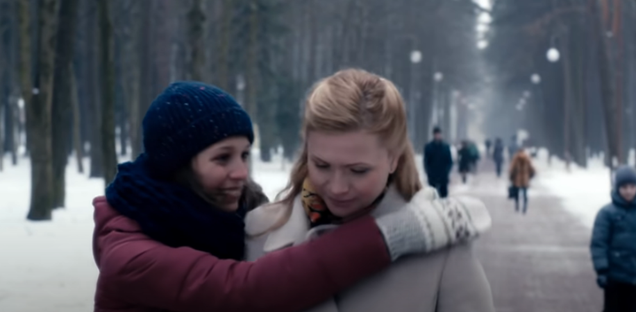 Кадр  из  фильма "Прошу поверить мне на слово"