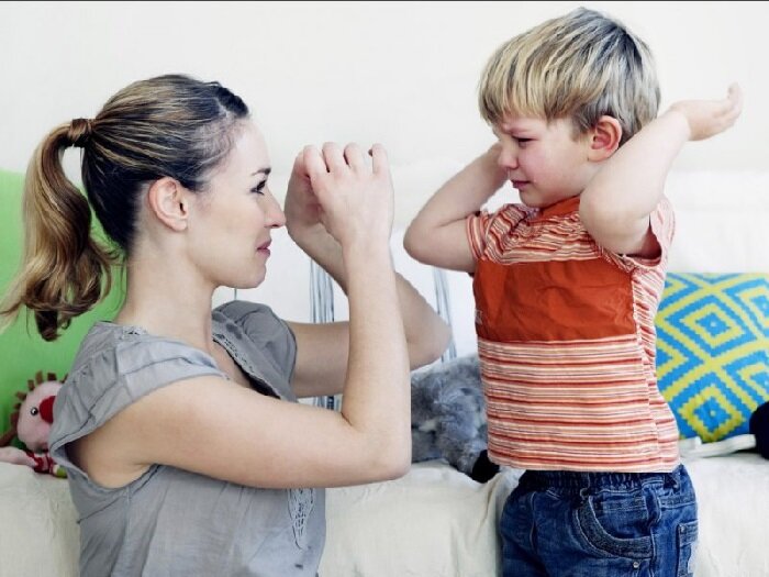 Фото Непослушный ребенок. 