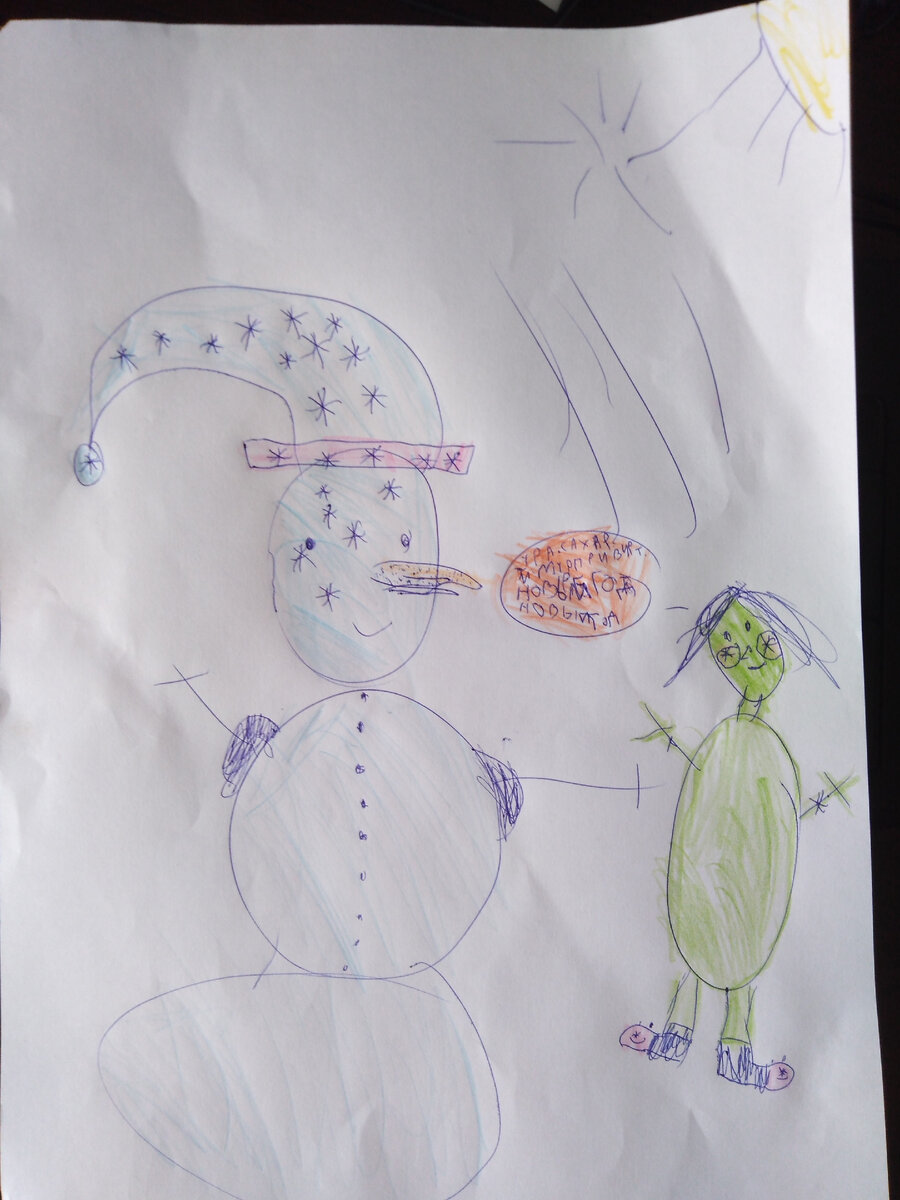 там написано: "ура сахар Тимур привет новый год"