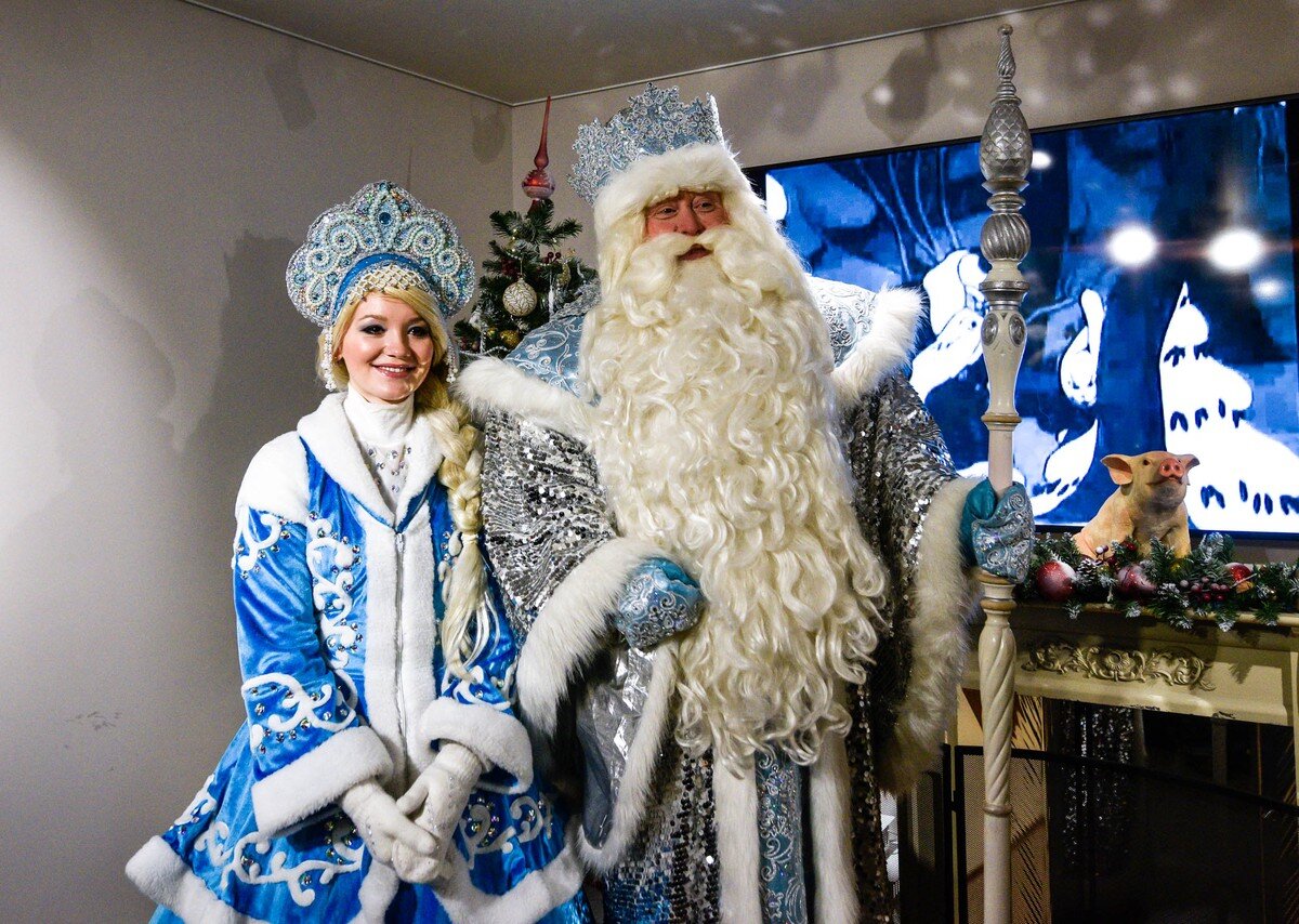   Дед Мороз поздравил россиян / Фото: Khlebnikova Irina