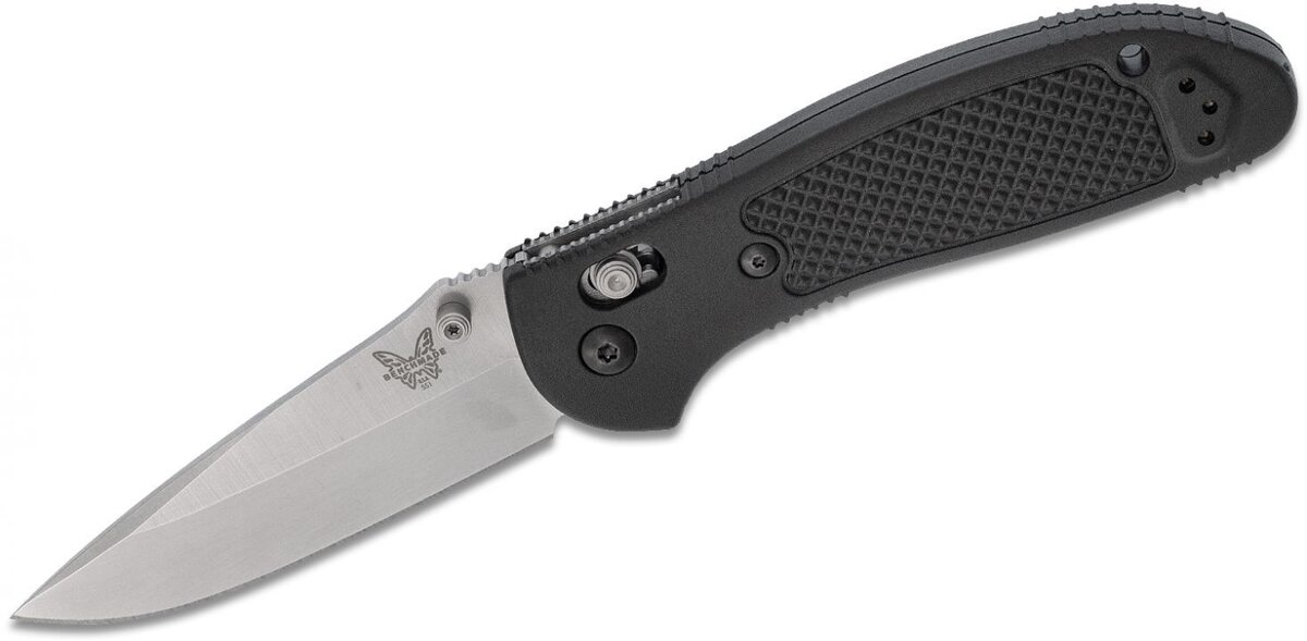 Нож складной Benchmade Griptilian 551 Series, Satin Finish S30V Blade, Black Noryl GTX Handle