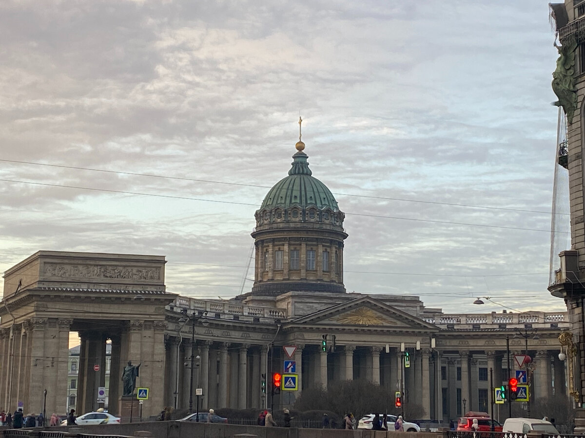 Казанский собор в санкт петербурге фото сверху