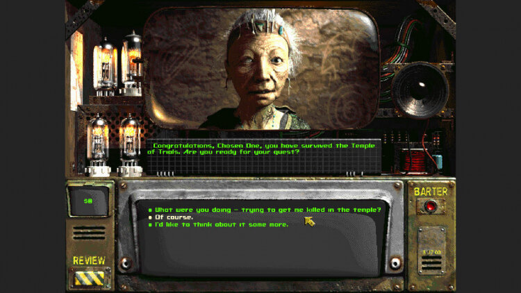  📷    Ни в Fallout, ни в Fallout 2, ни в Fallout Tactics: Brotherhood of Steel нет поддержки русского языка