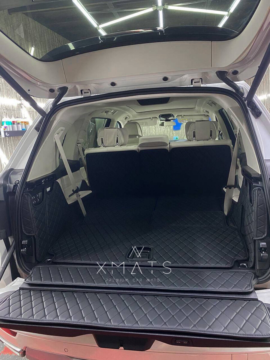 3D коврики из экокожи на BMW X7 G07