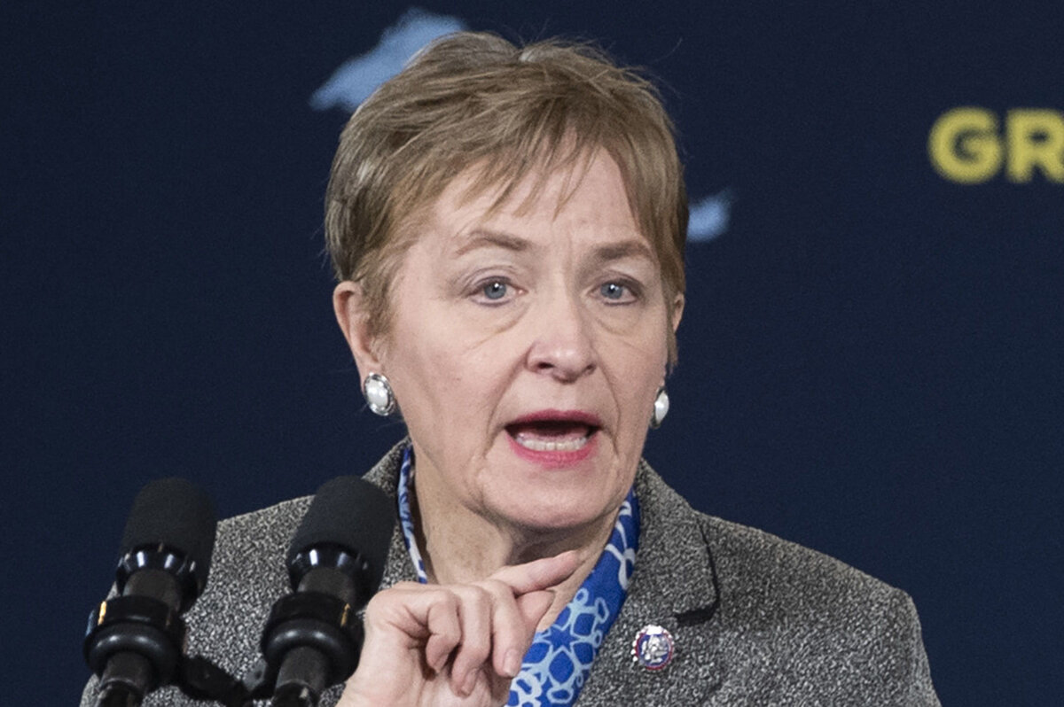 © AP Photo / Ken BlazeАмериканский политик, член Демократической партии Марси Каптур