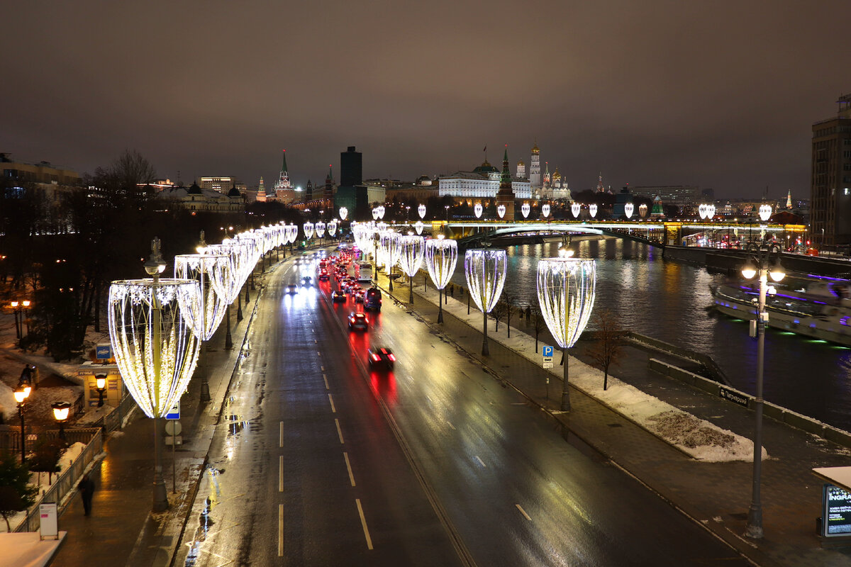 Новогодняя Москва (из фотоархива автора блога)