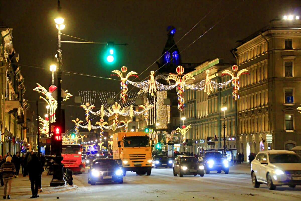 Новый год в санкт петербурге