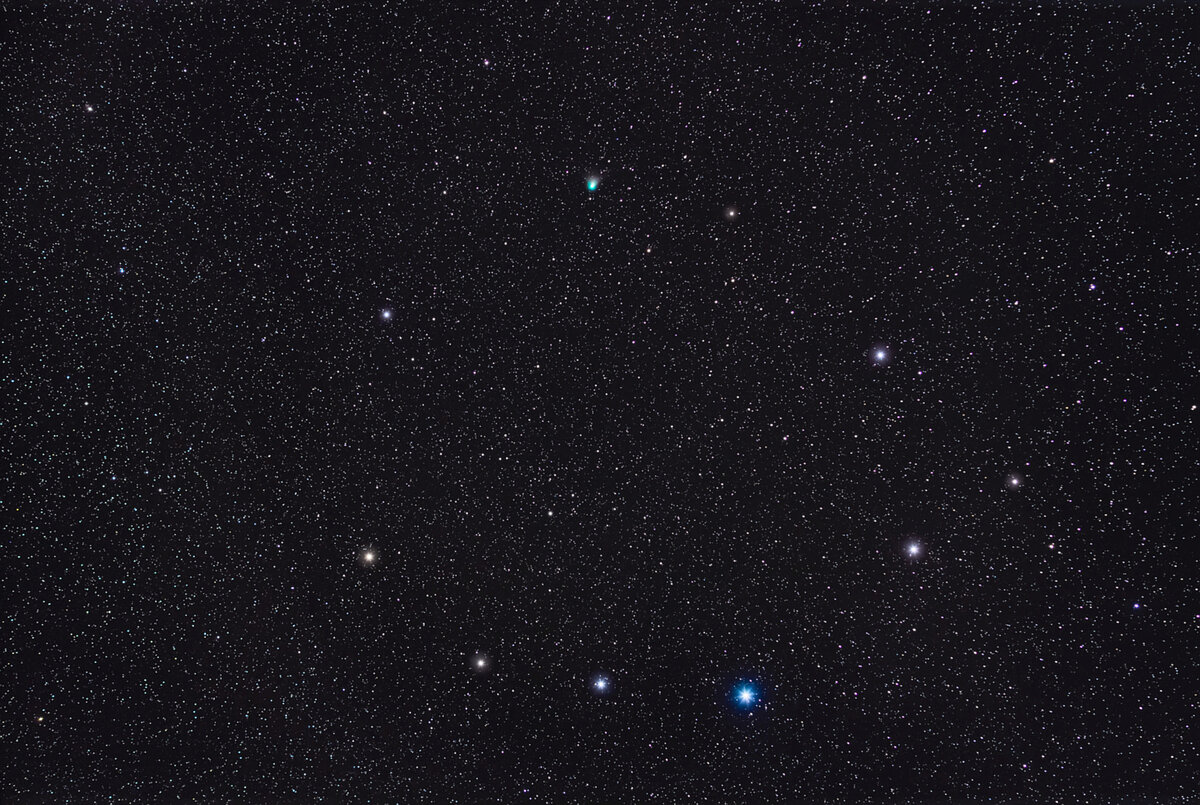 C/2022 E3 (ZTF) 3 января 2023 года, фото Алана Дайера