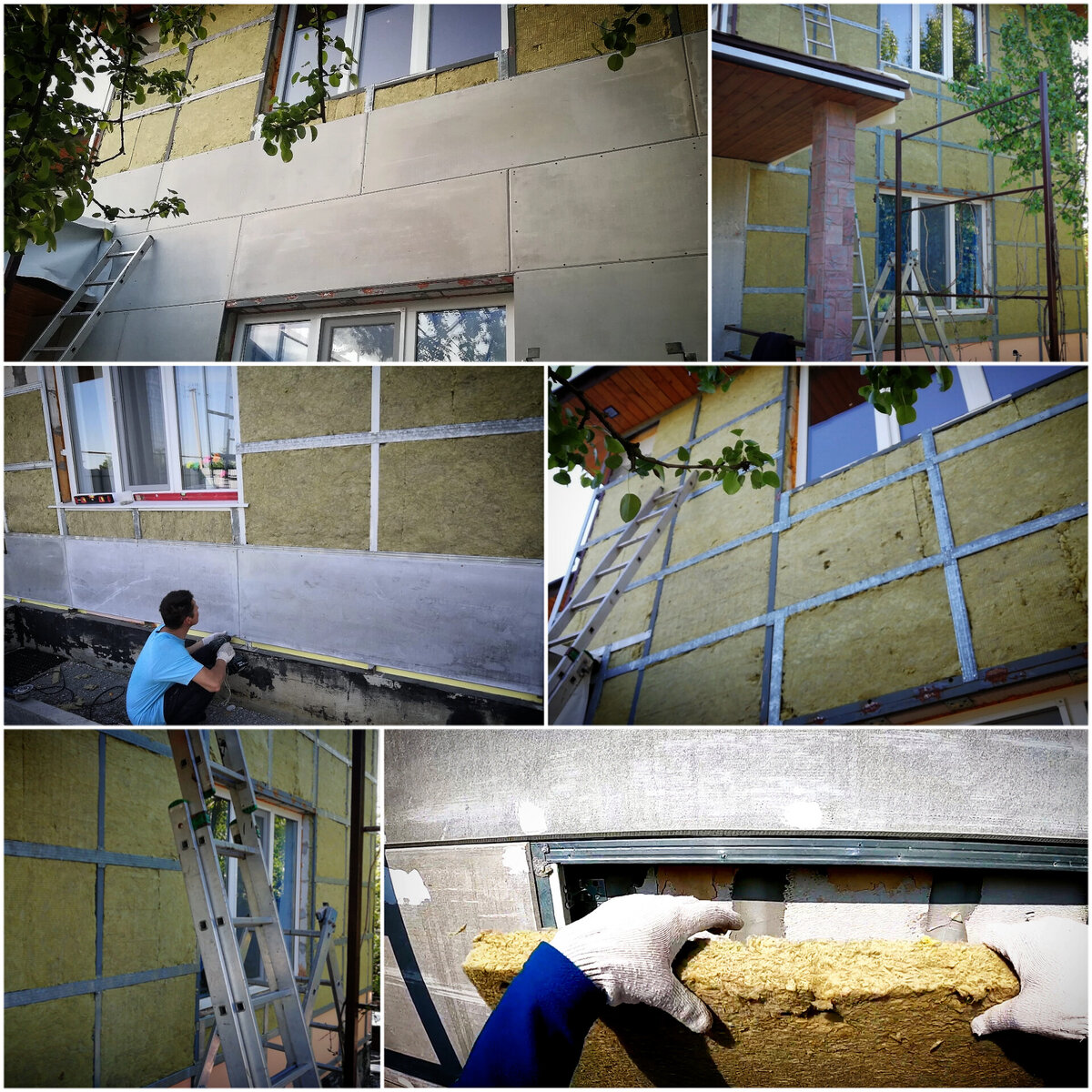 Теплоизоляция фасада