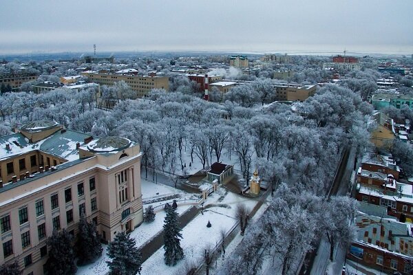 Зимний Новочеркасск. Фото novocherkassk.net