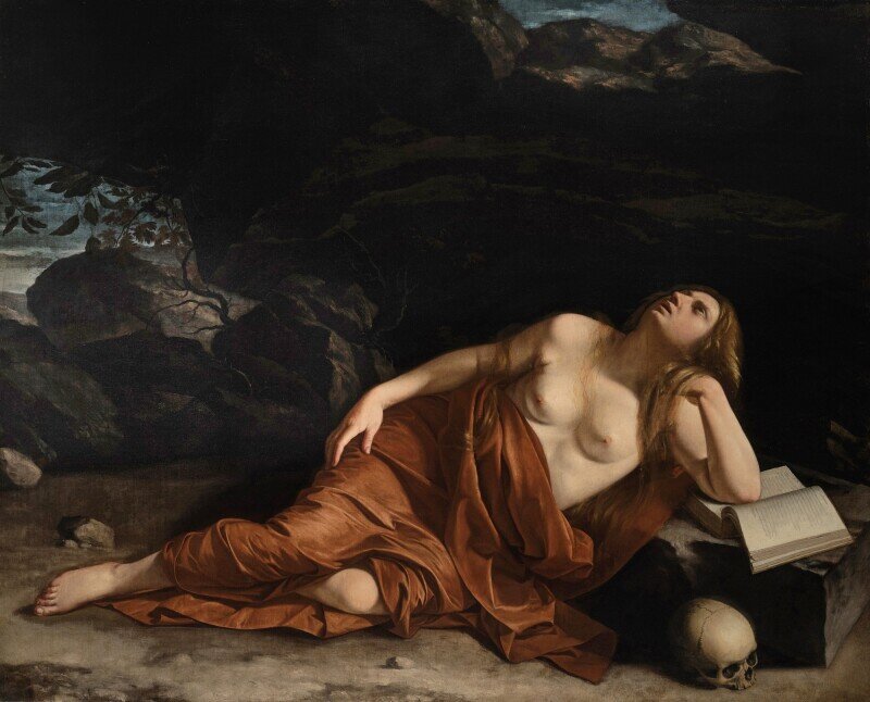 Orazio Gentileschi. Penitent Saint Mary Magdalene
