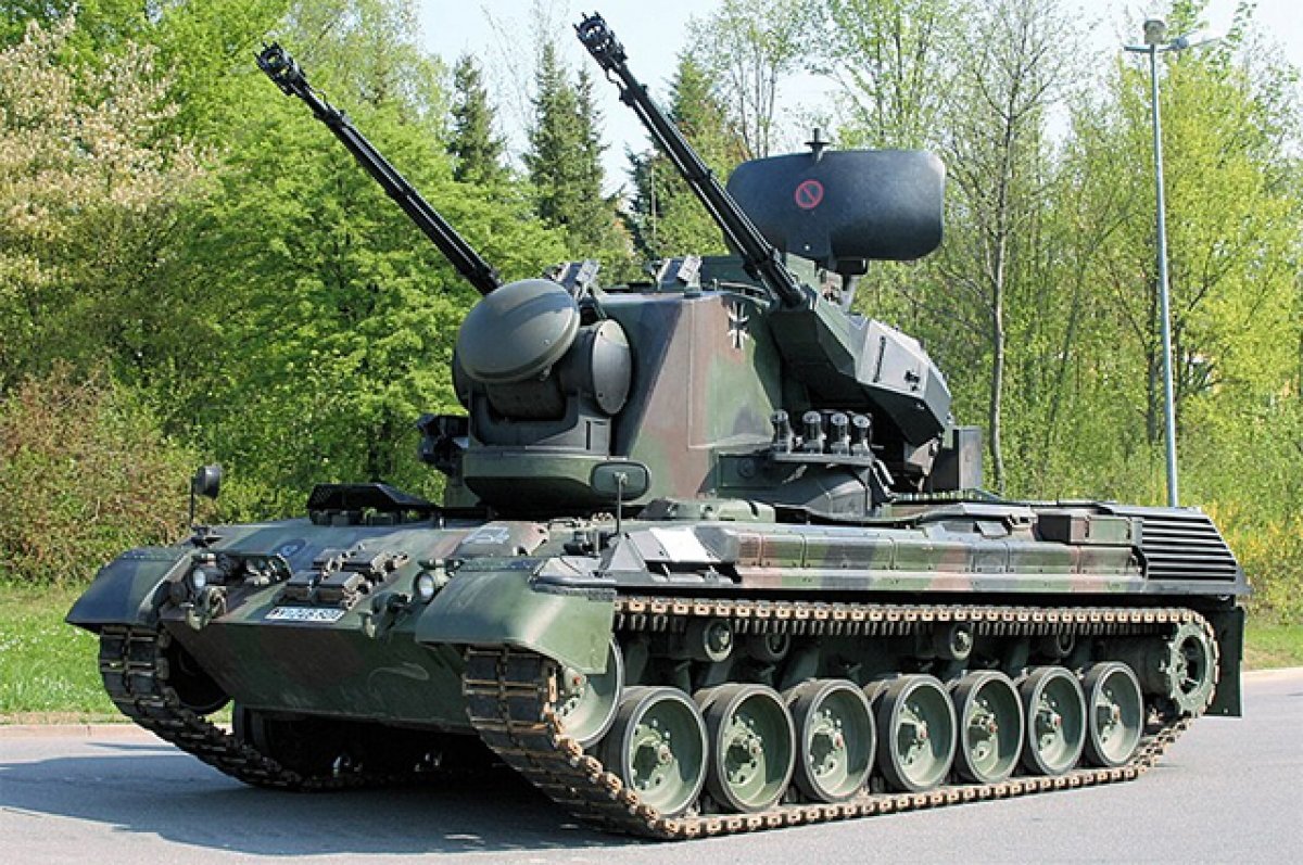   Немецкий депутат призвал выкупить СЗУ Gepard у Катара и передать их Киеву
