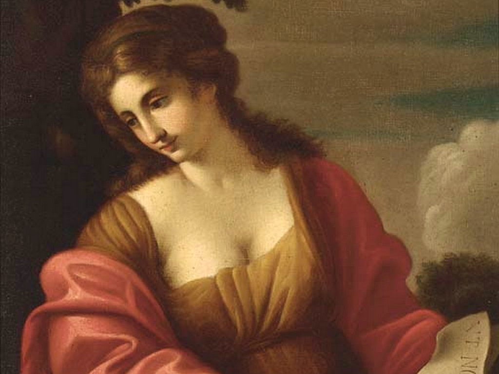 Кумская Сивилла Микеланджело. Портрет дамы в образе Сивиллы.