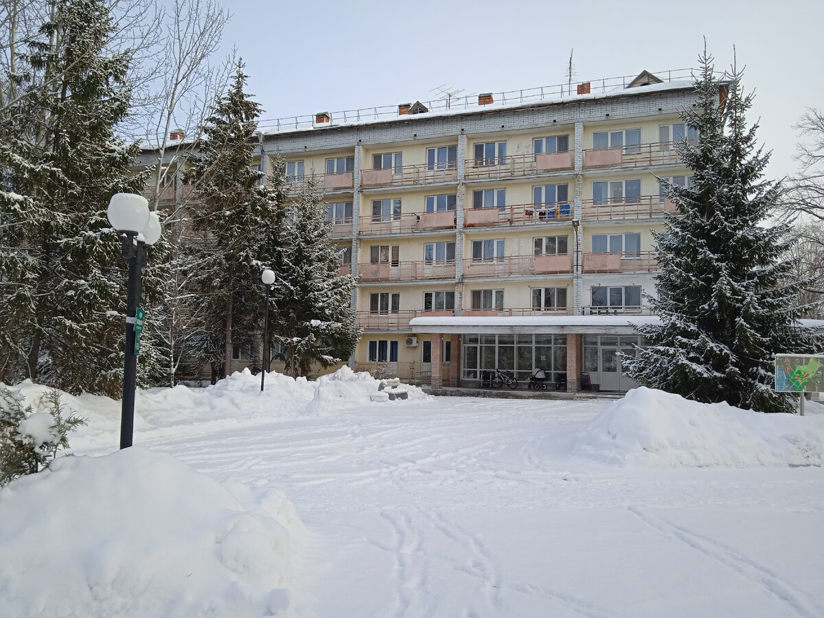 Корпус «Рябина». Фото автора, 3 января 2023г.