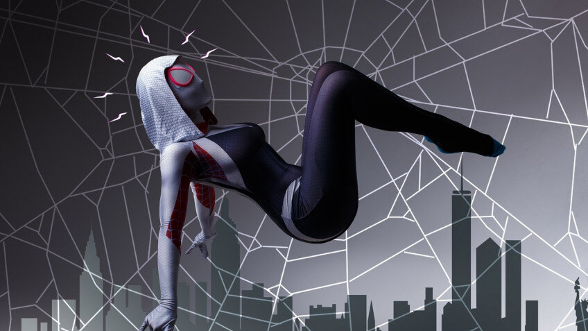    Косплеер показала неподражаемую Гвен Стейси из вселенной Marvel comics