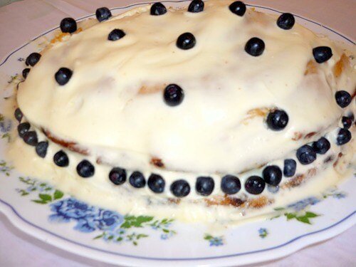    Сметанный пирог с маком