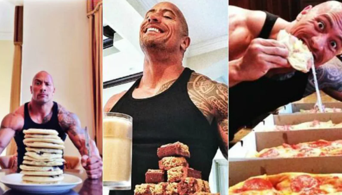 Двейн Джонсон и его вкусняшки