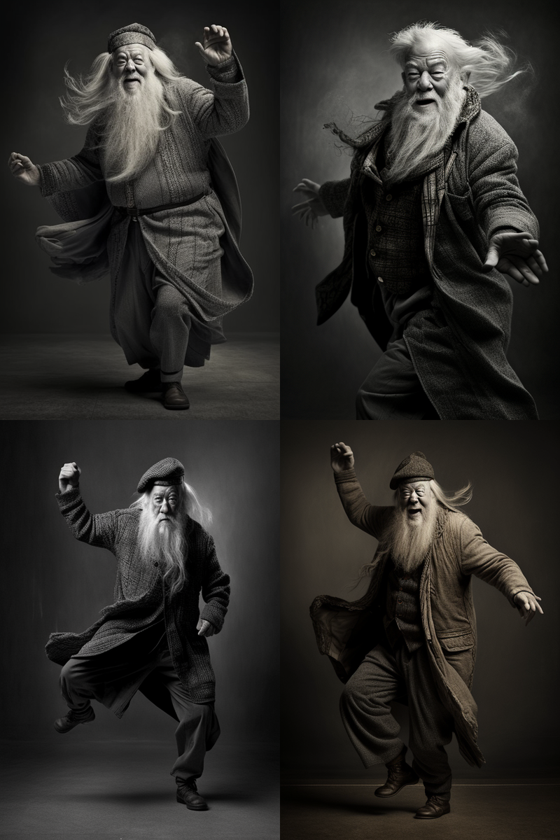 Full-Body Shot и Dynamic pose portrait