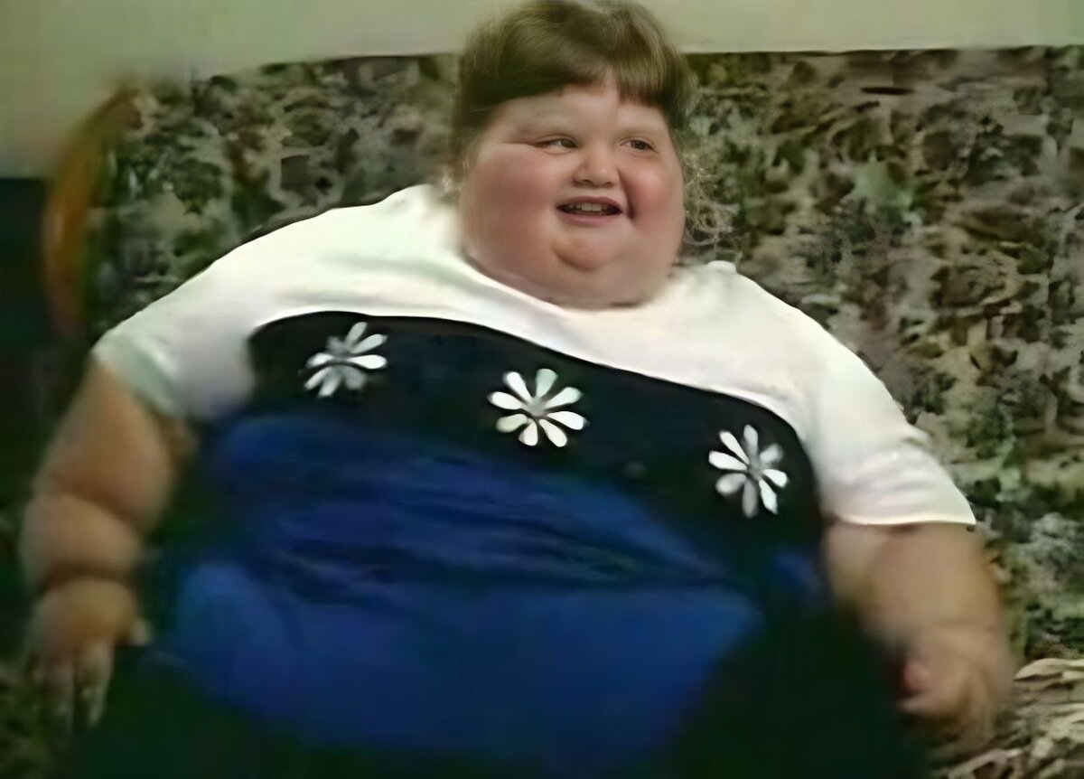 Самая толстая девочка в мире Джессика Леонард