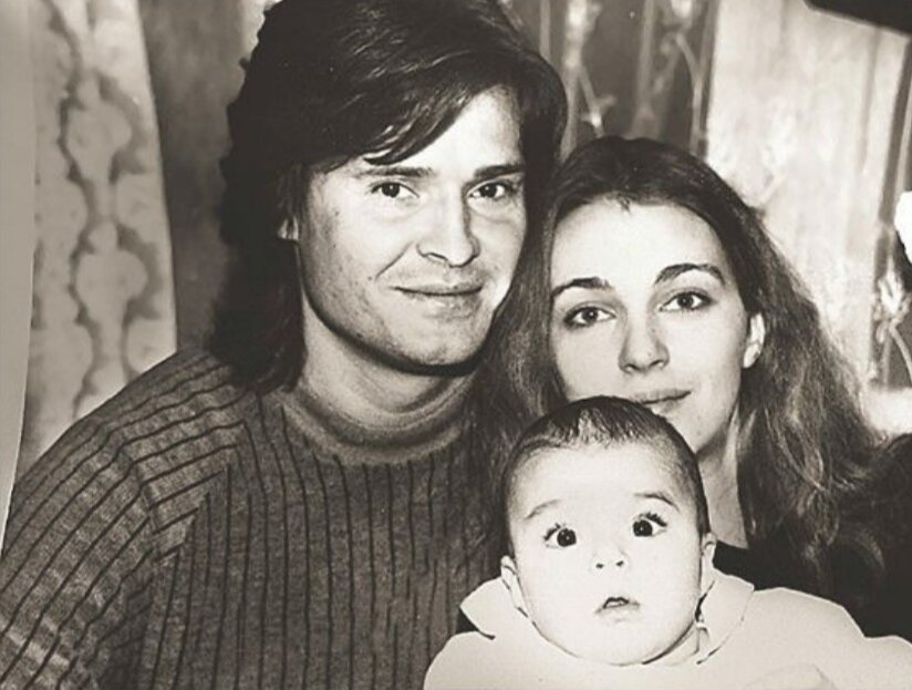 Агния с родителями