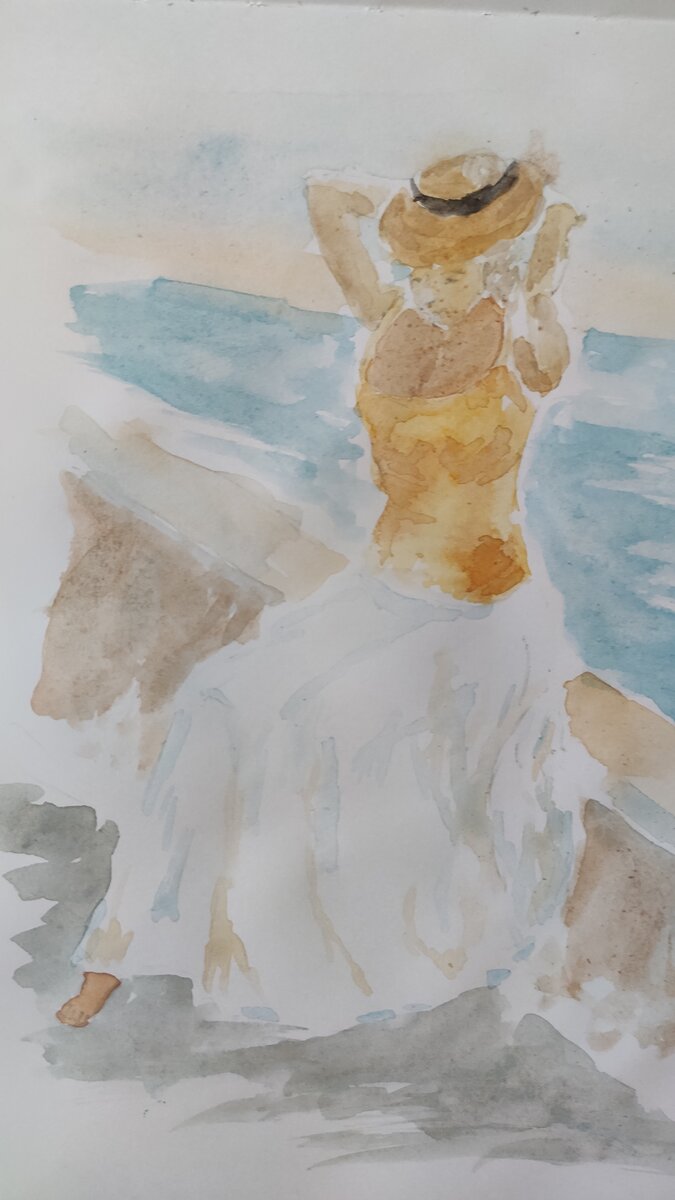 По набережной 