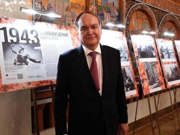    Посол России в США Анатолий Антонов. Фото: Telegram/t.me/EmbUSA.