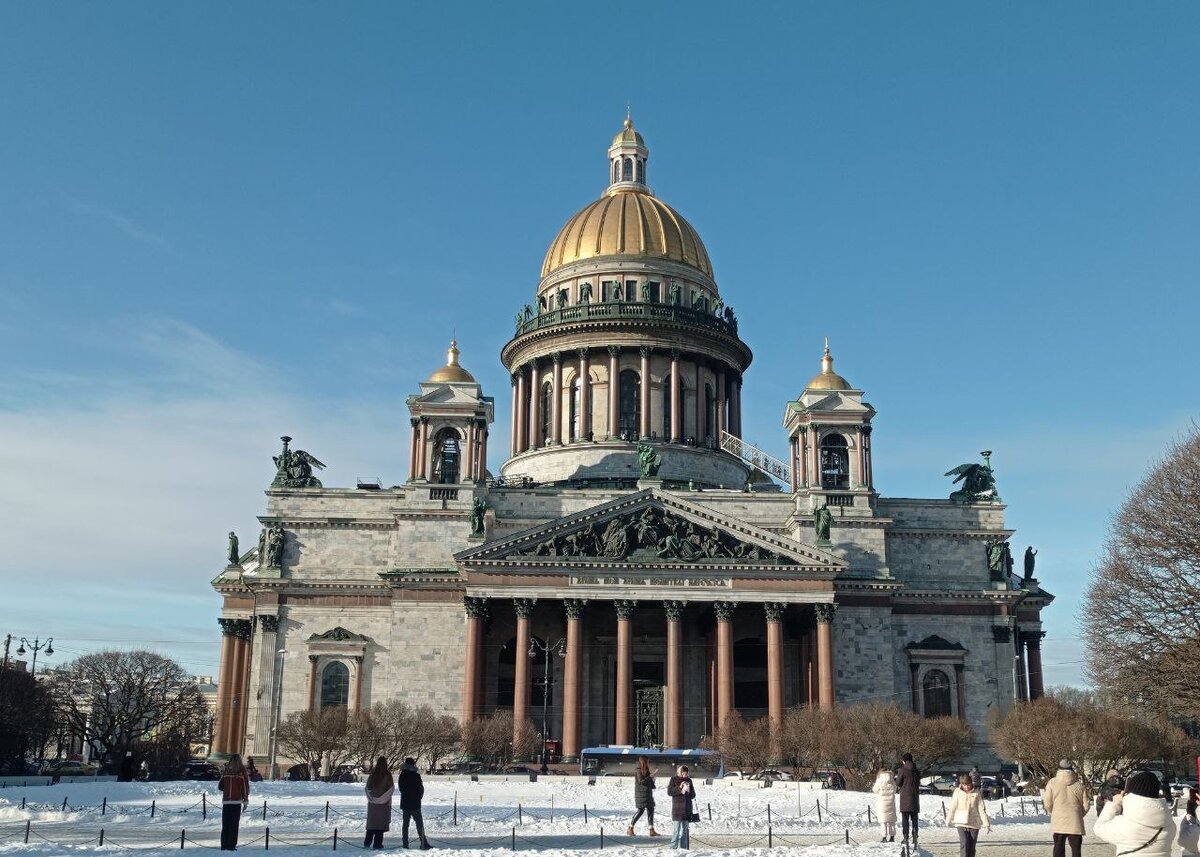 казанский и исаакиевский соборы на одном