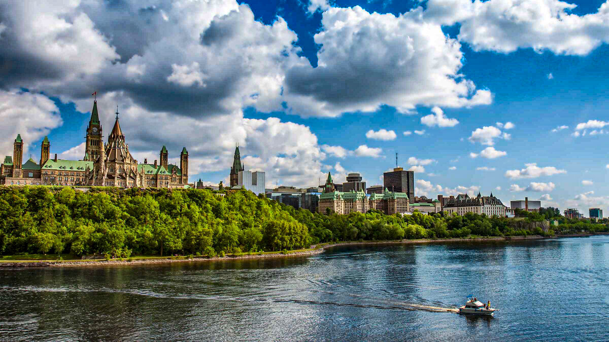 Rideau canal в Оттаве