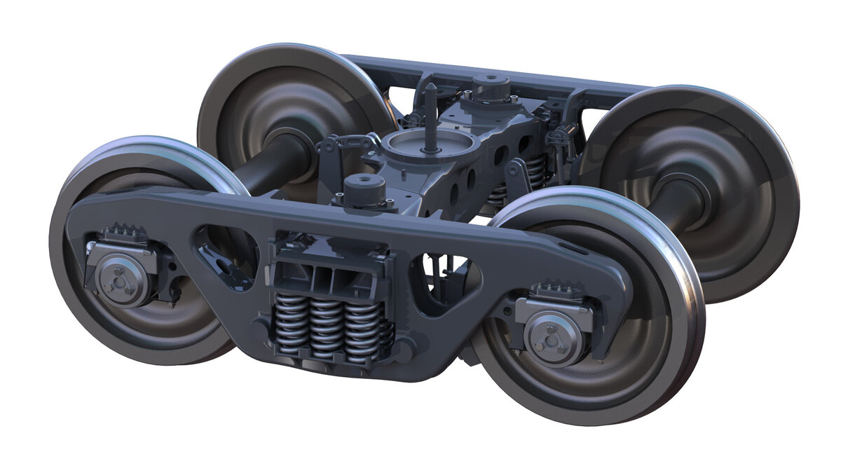 Тележка модели 18-9891 от «РМ Рейл». Источник: РМ Рейл