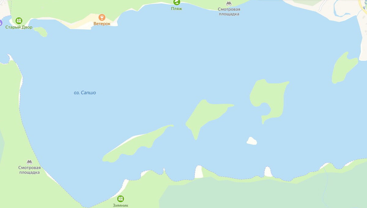 Озеро Сапшо