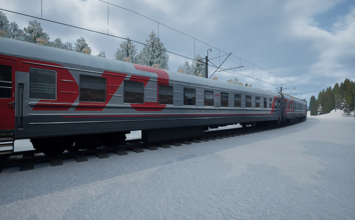 Russian Train Trip 2 уже в steam! – симулятор путешествия на пассажирском  поезде по России. | Павел Максимов | Дзен