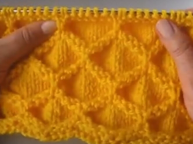 Объемный узор