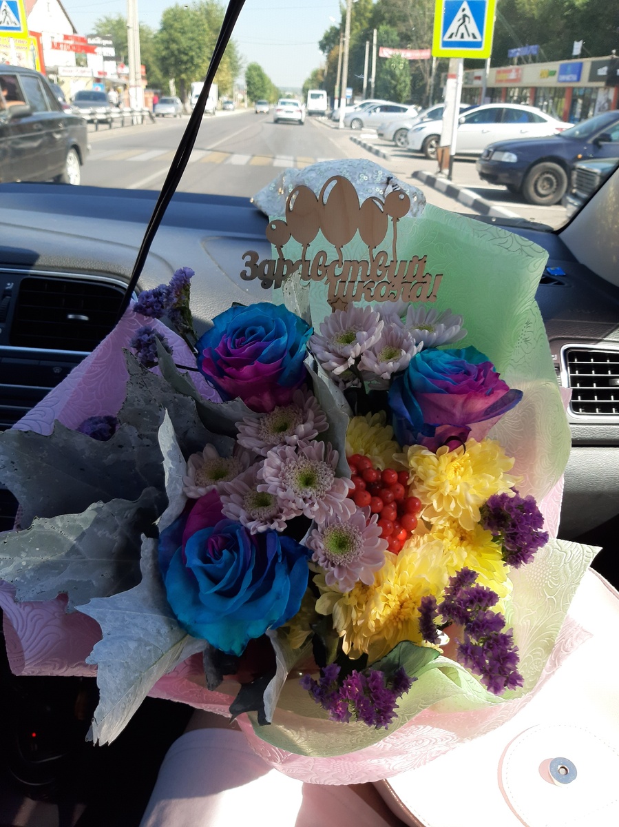 Наш букет на 1 сентября 
