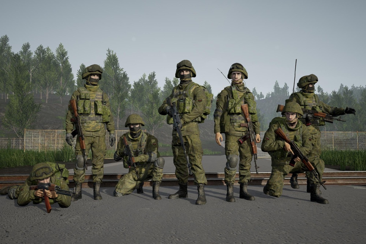 Парочка скриншотов из Squad. Взято из Яндекс.Каринки