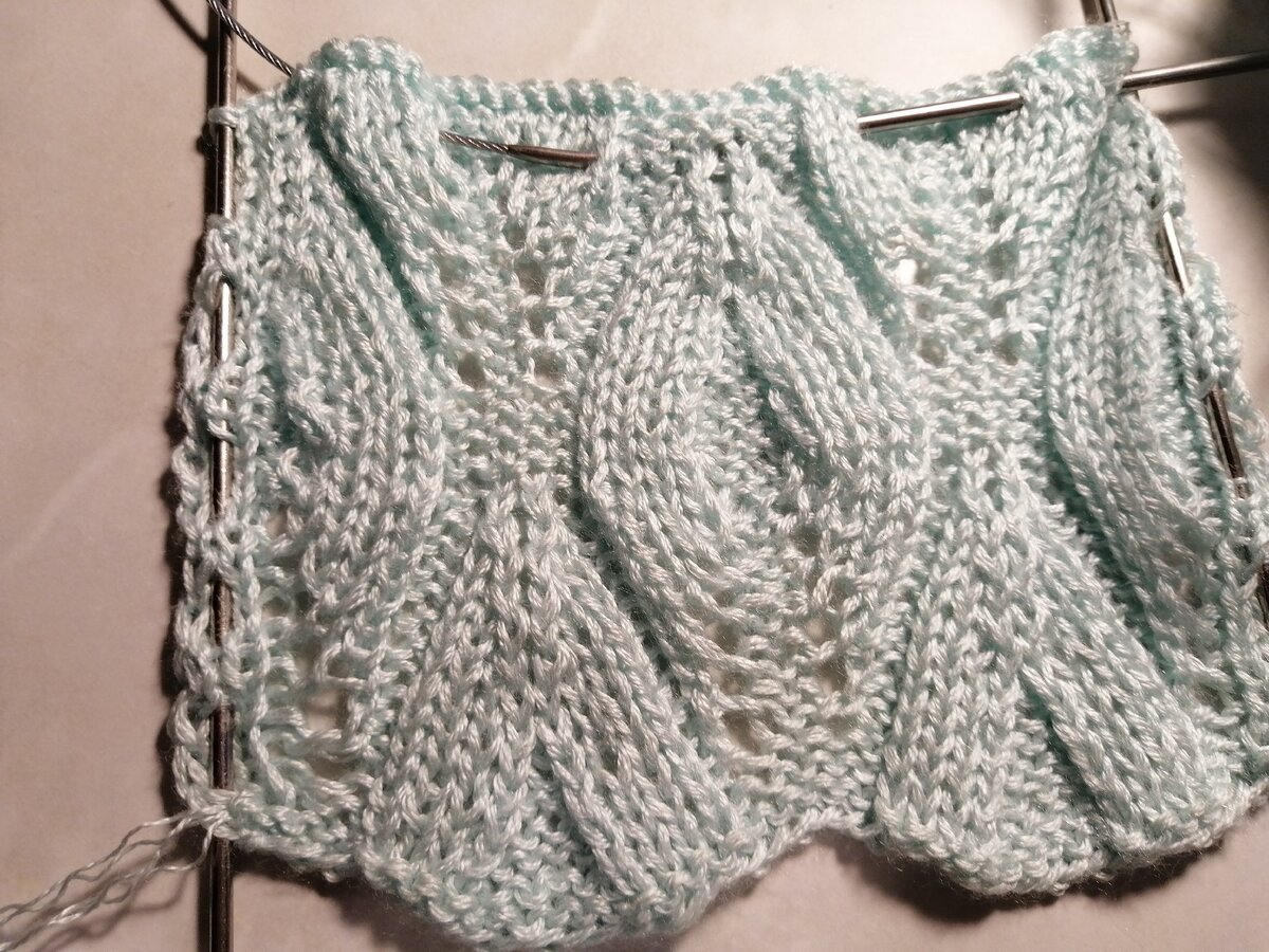 Фото 2 - Растянула узор