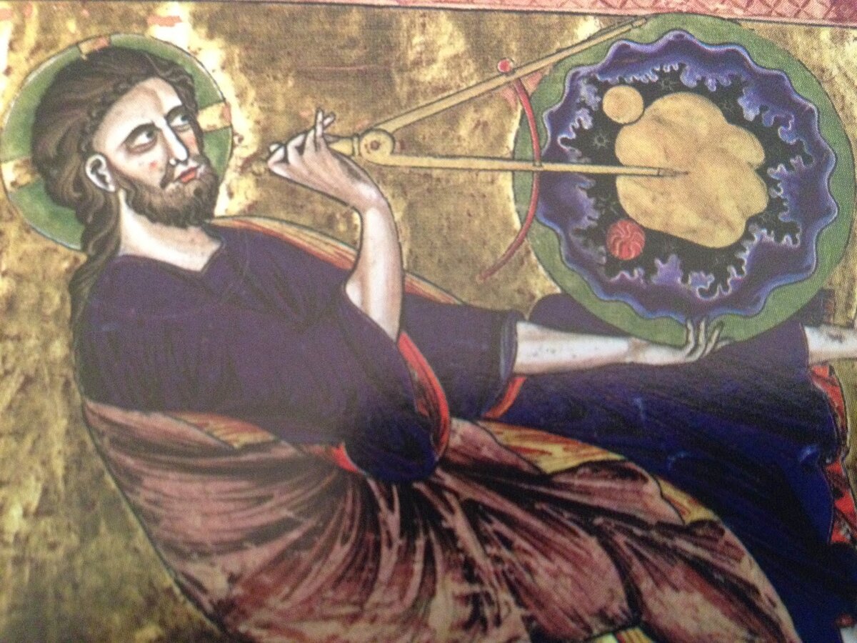 Ангел с землемерной вервью из пророчества Захарии