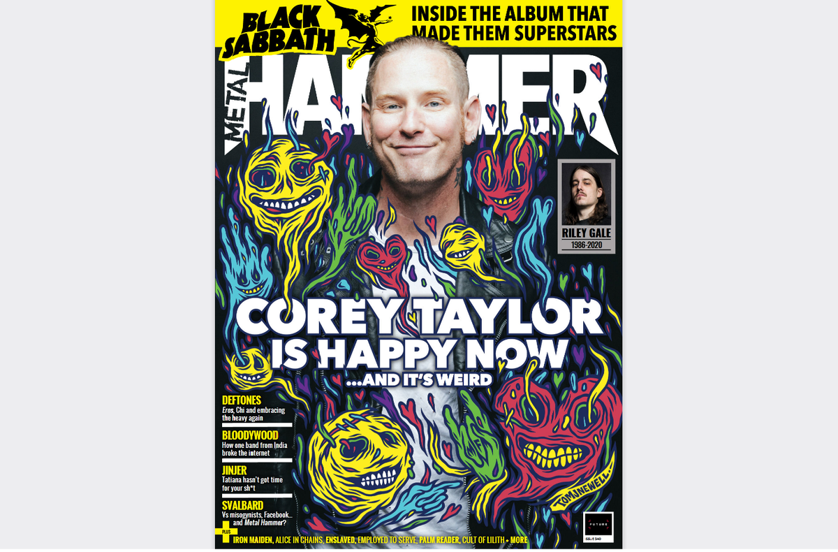 Обложка октябрьского Метал Хаммера, странноватая.