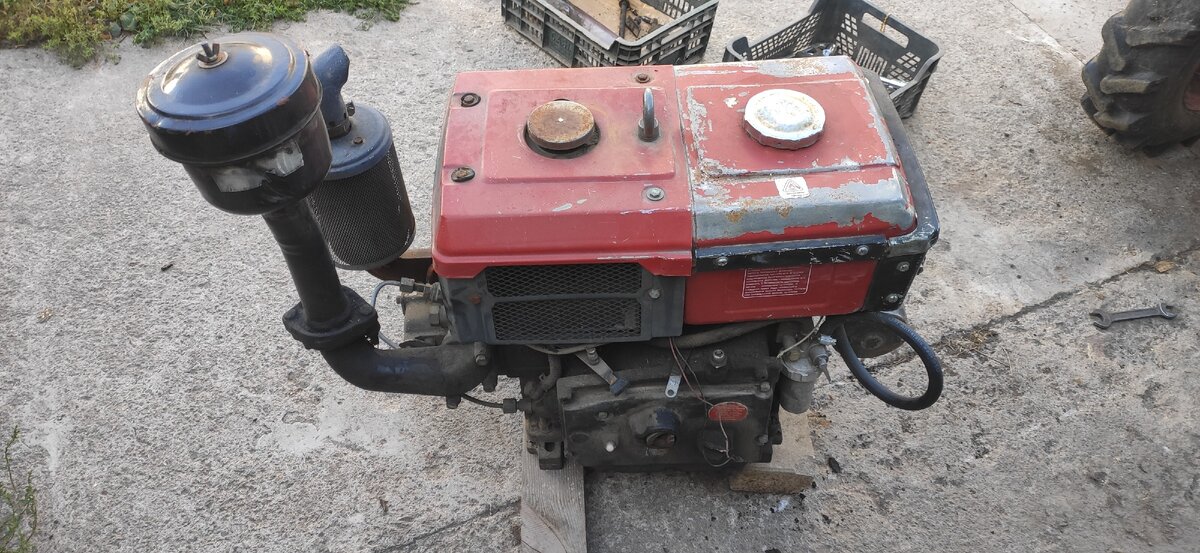 Двигатель мотоблока.
