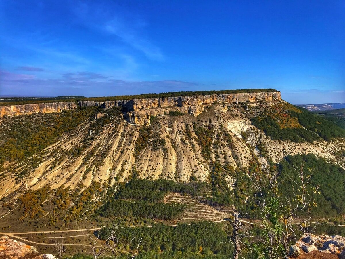 гора чуфут кале в крыму