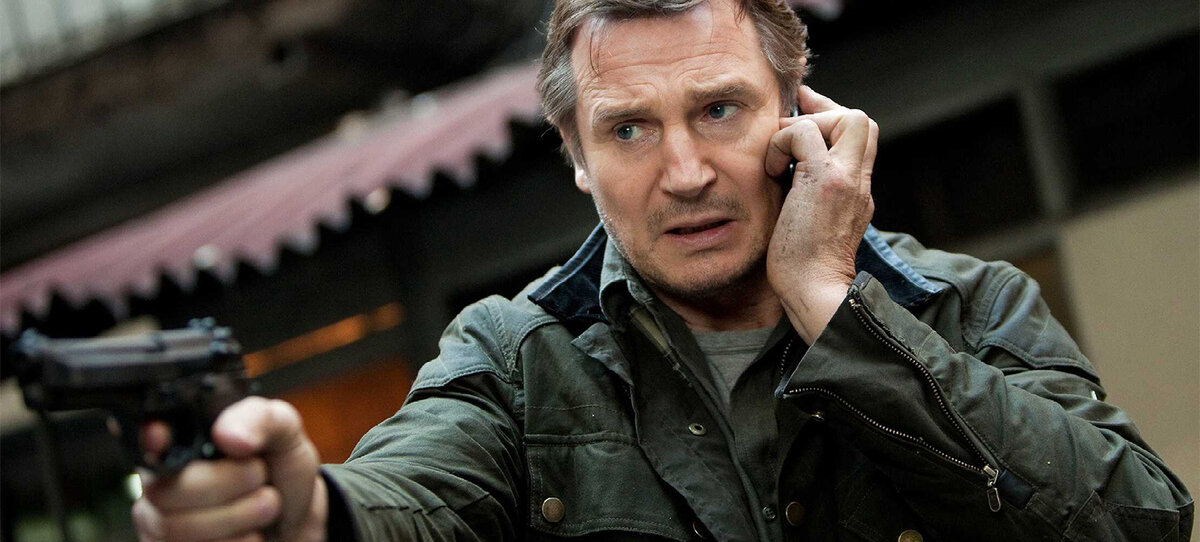 Лиам Нисон в фильме "Заложница"