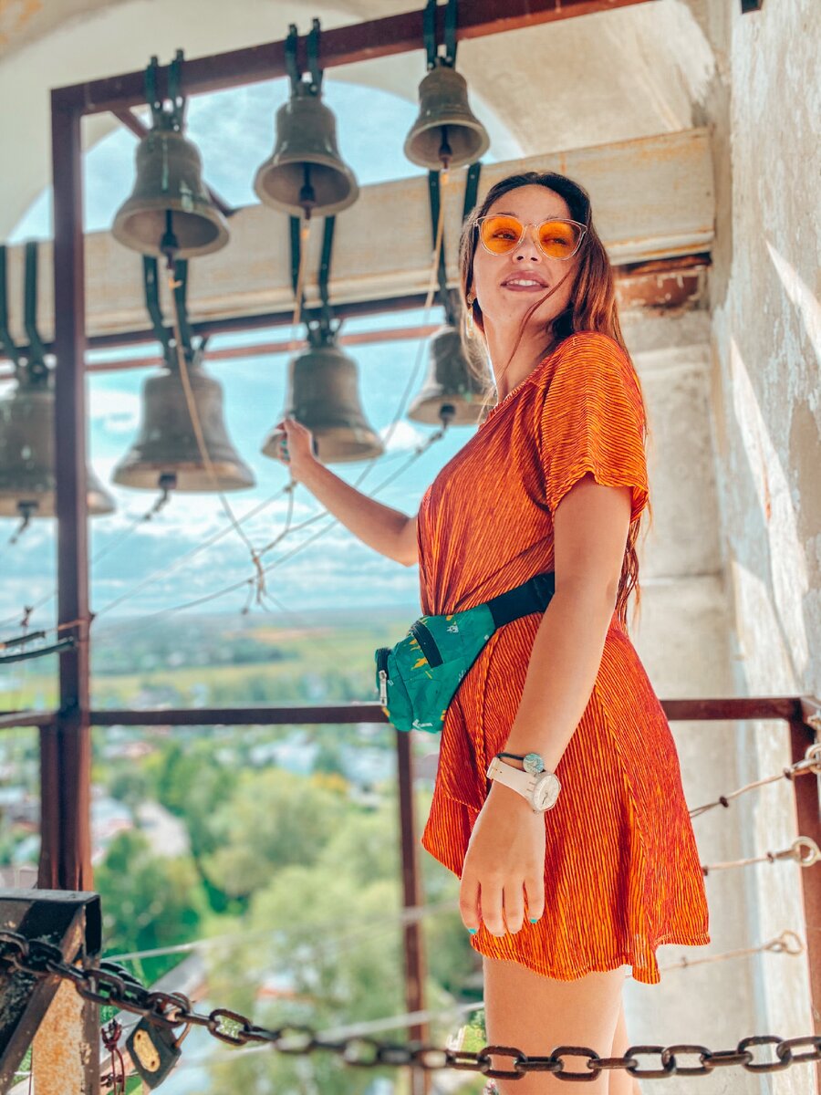 На самой высокой кокольцо города