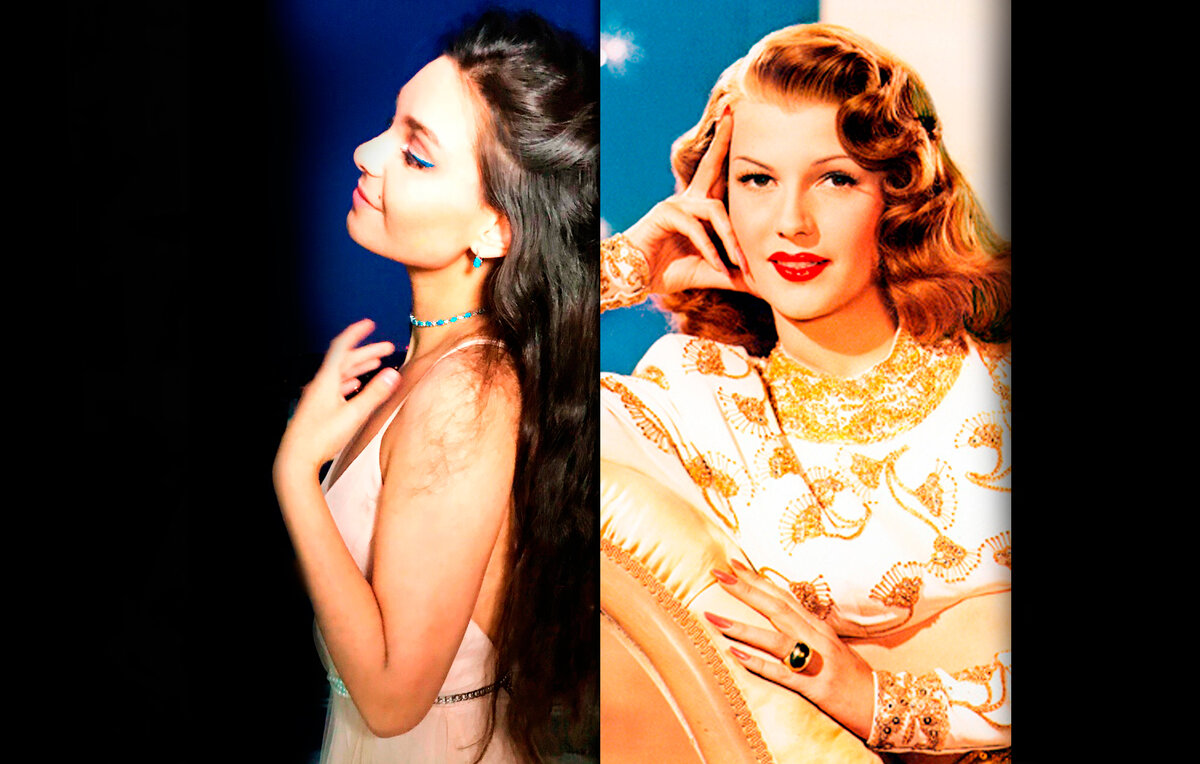 Так могли выглядеть наши сегодняшние героини. Лили слева, Нора справа. 