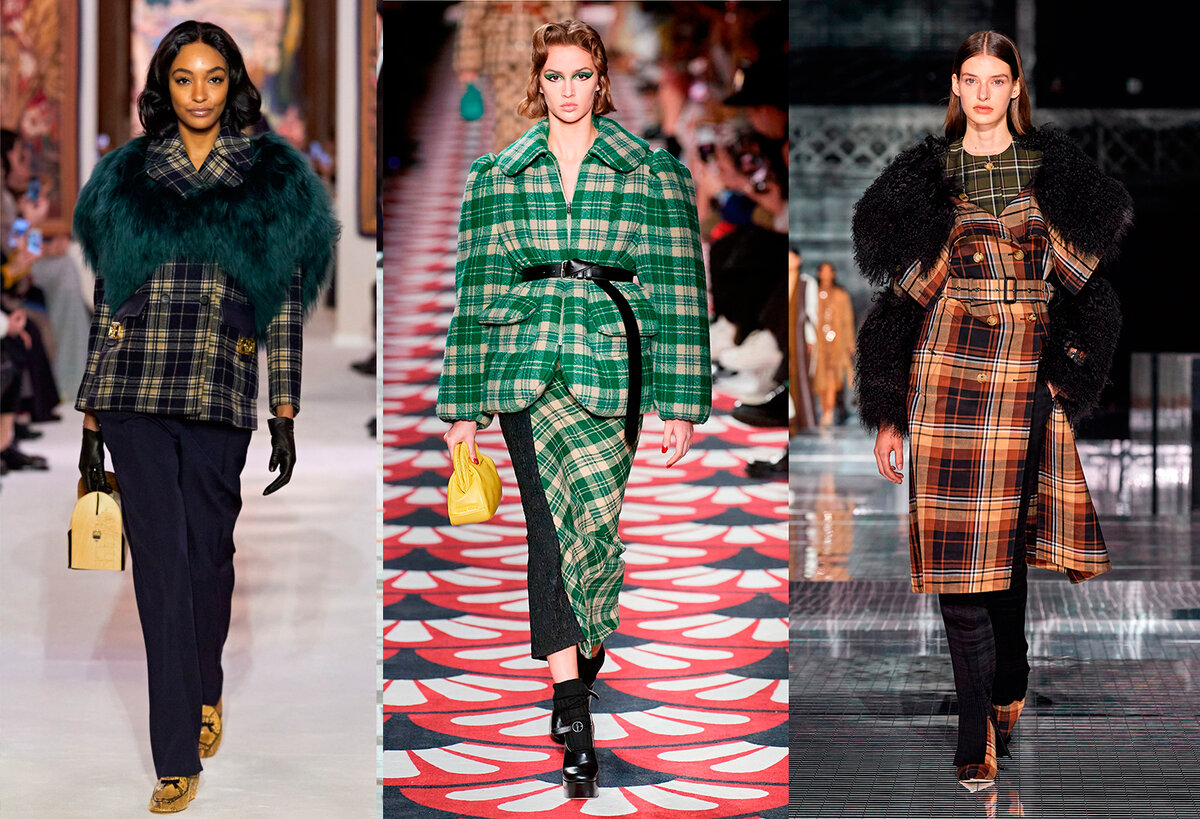 Фото с показов осень-зима 2020/2021: Lanvin, Miu Miu, Burberry