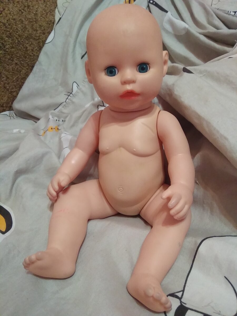 уже чистенькая