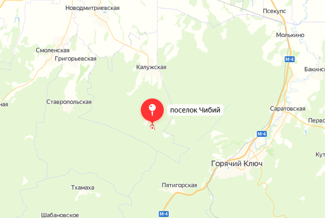 Краснодар молькино карта
