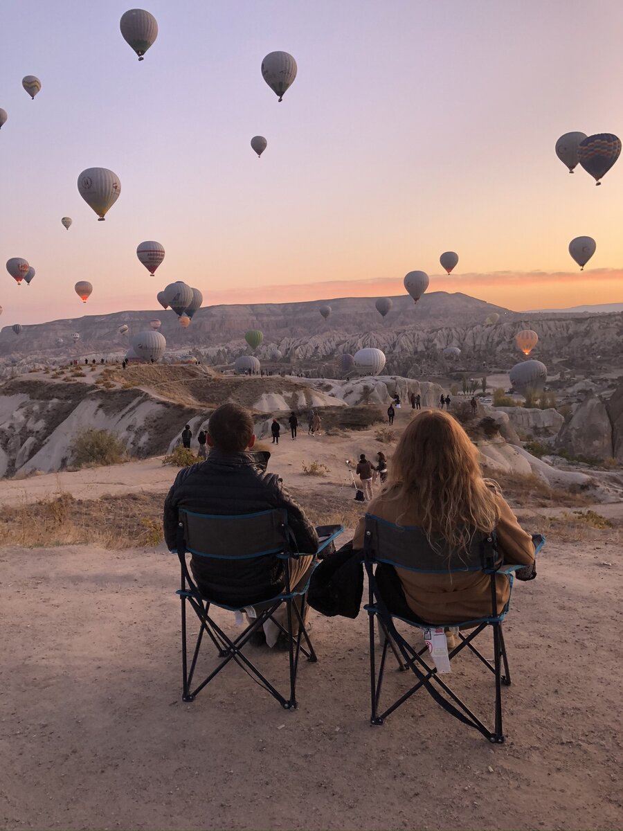 Гёреме на рассвете. Ноябрь 2019