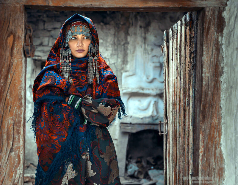 Женский традиционный костюм аварцев