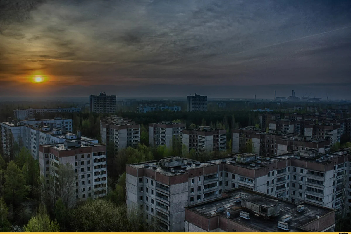 Город призрак - Припять.
